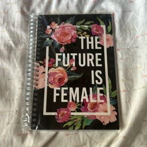 The future is Female journal notebook :)